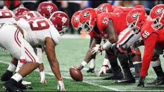 Georgia vs Alabama 2024 CFB 25 Sim [upl. by Akcire]