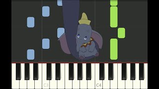 EASY piano tutorial quotBABY MINEquot from Dumbo Disney 1941 with free sheet music [upl. by Anek]