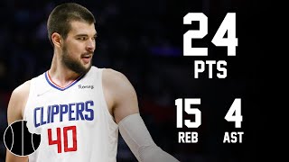 Ivica Zubac Highlights  Nuggets vs Clippers  26th Oct 2024 [upl. by Tyrus]