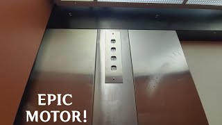 EPIC MOTOR Eltec Hydraulic Elevator at SFU McTaggart Cowan Hall  Burnaby BC [upl. by Tigges662]