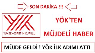 SON DAKİKA YÖK MÜJDESİ  İLK ADIM ATILDI  ÜNİVERSİTELER ARASI TAYİN YAPILABİLECEK BECAYİŞ [upl. by Drarrej]