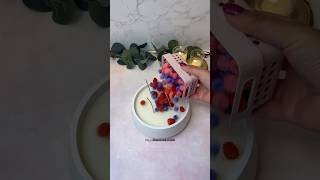 Die SCHÖNSTE KERZE auf der Welt 🕯️❤️ kerzengießen diy kerzendiy candle candlemaking kerzen [upl. by Morry8]