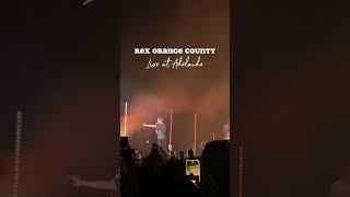 Rex Orange County Live at Adelaide [upl. by Pasadis]