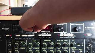 ROLAND Tr909 DrumMachine Techno Clap in Eventide H910 Harmonizer [upl. by Lemon]