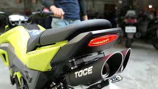 和興車業 HONDA GROM MSX125SF TST TOCE TSLASH排氣管 聲音檔 [upl. by Learsiy]