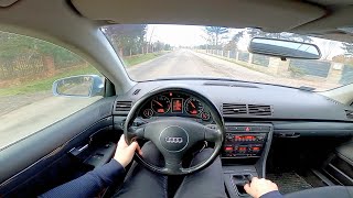 Audi A4 B6 18 Turbo After 300000km 150HP Manual 2004 POV Test Drive amp Acceleration 0100 [upl. by Seamus789]