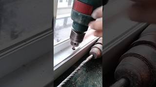 uPVC Window Fiting How is fitting of fast windows🤔feet upvcwindows shortvideo [upl. by Nylirehc]