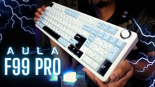 Is it BETTER with Numpad F75 Bigger Brother is here  AULA F99PRO Review [upl. by Maillij]