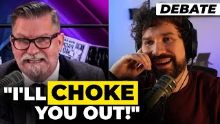 Heated Debate w Gavin Mcinnes Derails Into Violent Threats [upl. by Lyrahc]