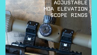 Adjustable Scope rings review [upl. by Inot]