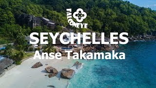 Seychelles Mahe Anse Takamaka 4K  The Best Places from drone [upl. by Aremat651]