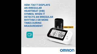 How does HEM 7361T detect atrial fibrillation AFib [upl. by Enyawad]