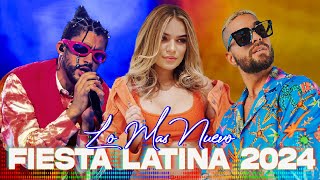 FIESTA LATINA 2024 LO MAS NUEVO ✨ REGGAETON MIX 2024 🔥 MIX CANCIONES REGGAETON 2024 [upl. by Nytsirhc]