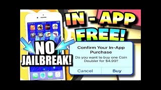 Get inApp Purchases FREE NO JAILBREAK on iOS 10  1033  iOS 11 iPhone iPad iPod Touch [upl. by Webber]