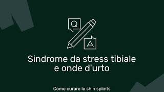 Trattamento Sindrome del Tibiale con Onde durto Focali [upl. by Clover]