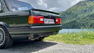 BMW E30 320i 1987 Stock Exhaust Sound [upl. by Alexio989]