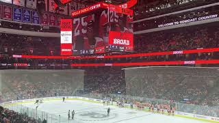 Flyers honor Jake Voracek with video tribute with first game back in Philadelphia [upl. by Aleakam]