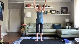 Shoulders and Neck Opening the Chest Lengthening Front Muscles Nancy Rosenberger Mindful Yoga [upl. by Servetnick783]