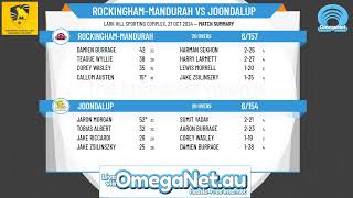 RockinghamMandurah v Joondalup [upl. by Bander]