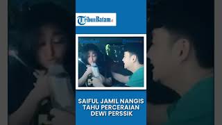 Saipul Jamil Nangis Tahu Kabar Perceraian Dewi Perssik [upl. by Hugues]