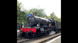 BR 4953 “Pitchford Hall” Departing Grosmont Light Locomotive [upl. by Adaminah]