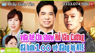 Quá tuyệt vời Vừa hé minishow Hồ Văn Cường  Ngọc Sơn đã hơn 100 vé đăng ký ATE [upl. by Attenej]