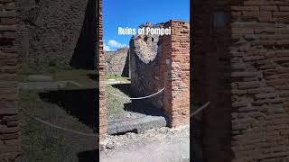 POMPEI NEAPOL video travel shorts shortvideo viral viralvideo italy ruins civilization [upl. by Ethelin]