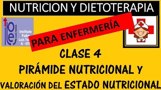 CLASE 4 PIRAMIDE Y VALORACION DEL ESTADO NUTRICIONAL [upl. by Bloch630]