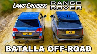 Range Rover vs Land Cruiser ¡BATALLA OFFROAD [upl. by Odirfliw]