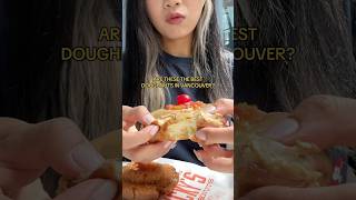 FINDING THE BEST DOUGHNUTS Ep 8 doughnut donuts food canada foodie vancouver fyp viralshort [upl. by Phoebe]