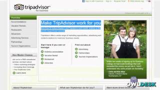 TripAdvisor Business account [upl. by Saihtam]