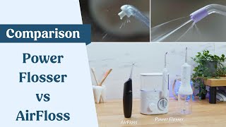 Sonicare AirFloss vs Power Flosser [upl. by Ahsyat566]