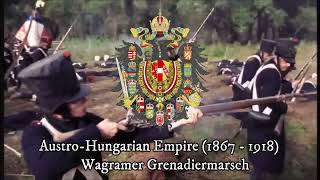 Wagramer Grenadiermarsch  Austrian Military March [upl. by Hassett]