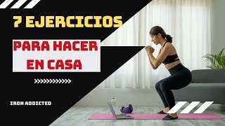 EJERCICIOS PARA HACER EN CASA [upl. by Keyser]