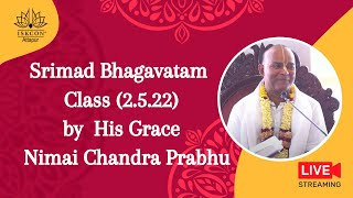 Srimad Bhagavatam Class 2522 by His Grace Nimai Chandra Prabhu [upl. by Salahi527]