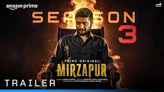 MIRZAPUR Season 3  Trailer  Pankaj Tripathi  Ali Fazal  Divyenndu  Isha Talwar  FanMade [upl. by Sylvie]