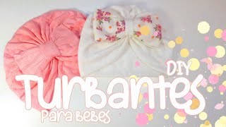 DIY  TURBANTES PARA BEBÉS [upl. by Maudie]