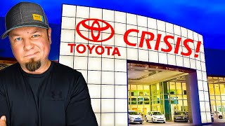 Toyota Dealers CANT SELL Cars or SUVs Toyota INVENTORY CRISIS [upl. by Robins]