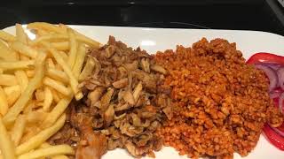 ASSIETTE KEBAB BULGUR [upl. by Ycal]