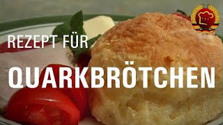 Super einfache und leckere Brötchen mit Quark backen mit diesem DDR Rezept für Quarkbrötchen [upl. by Del]