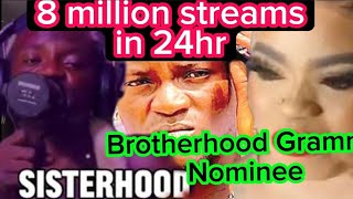 PortableBrotherhood song 10 million hits Grammy nomination portable brotherhood bobrisky [upl. by Jola]