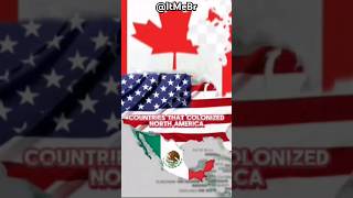 Countries that colonized North America 🤔 shorts geography [upl. by Llorre356]