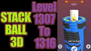 I Played Stack Ball From Level 1307 To 1316 [upl. by Niamrahc103]