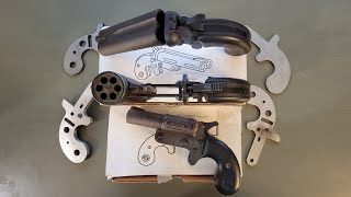 DIY Sheet Metal Derringers  Practical Scrap Metal Small Arms vol 7  Model 1 [upl. by Purdum]