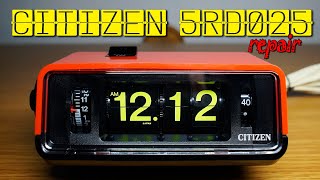 시티즌 5RD025 플립시계 고장수리CITIZEN 5RD025 Flip Clock repair [upl. by Germaine]