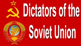 Every Dictator of the Soviet Union Explained [upl. by Yllet]