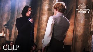 Wizard Duel Severus Snape vs Gilderoy Lockhart  Harry Potter and the Chamber of Secrets [upl. by Pyle]