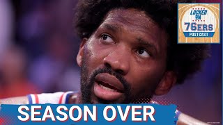 POSTCAST The Philadelphia 76ers’s Season is OVER after 118115 loss to the Knicks in Game 6 [upl. by Adnilema]