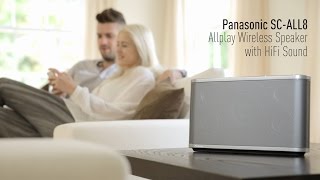 The new ALL Series Wireless Multiroom Speaker System  ALL8 Speaker [upl. by Lalad]