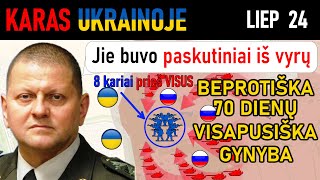 Liep 24 Prieš Visus Šansus 8 Ukrainiečių Kariai SUŽLUGDO APGULTĮ PALIKDAMI ŠIMTUS ŽUVUSIŲ RUSŲ [upl. by Dnalon19]